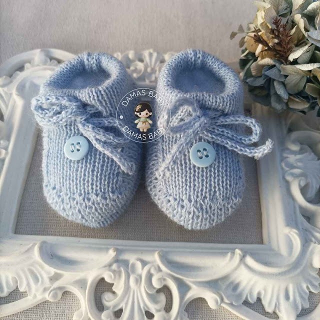 Sapatinhos London - Azul Bebê