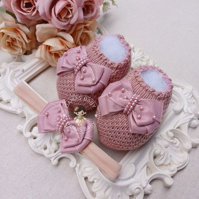 Briana Gorgurão Organza Pérola - Rosê