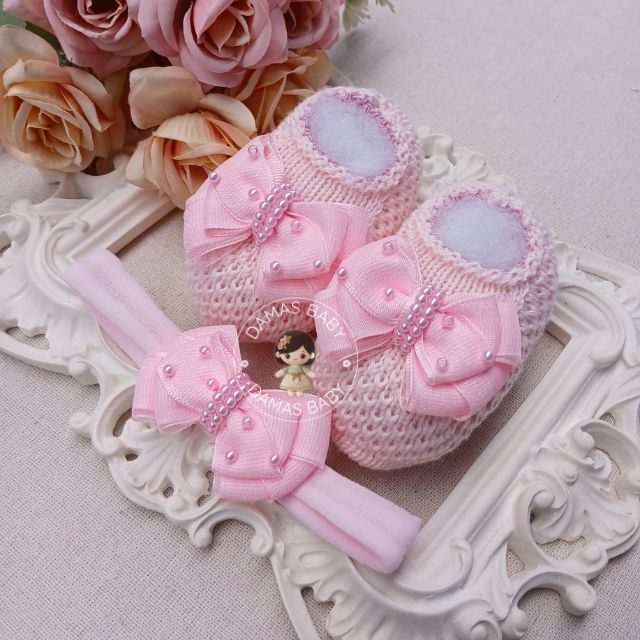 Briana Gorgurão Organza Pérola - Rosa Bebê