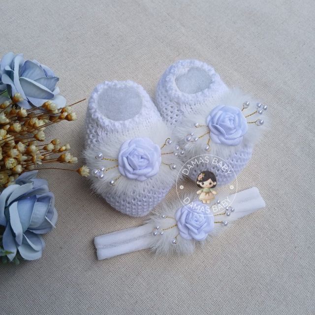 Freya Pompom Flor Arranjo - Branco