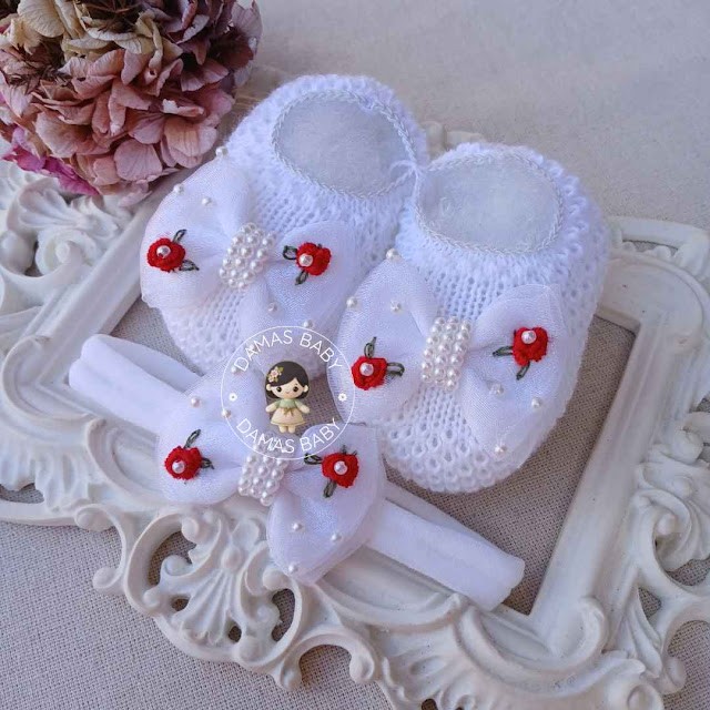 Aurora Rococó Duplo Organza - Branco c/ Vermelho