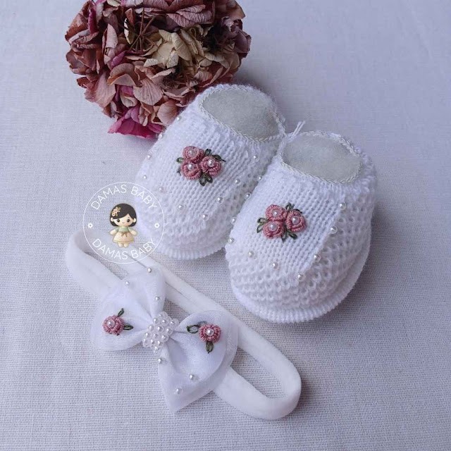 Zara Trio Rococó Pérola - Branco c/ Rosê